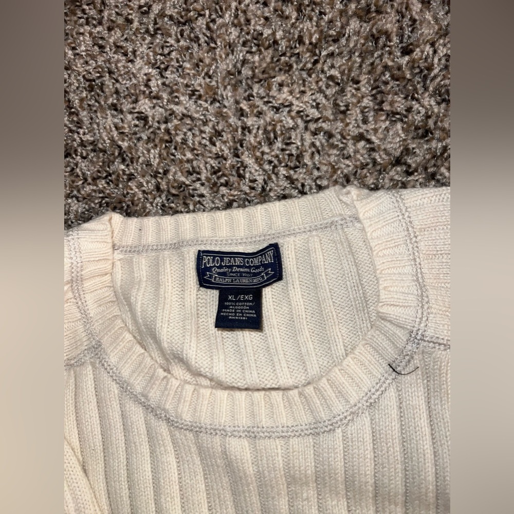 olo Jeans Co Sweater Ralph Lauren Mfg Mens